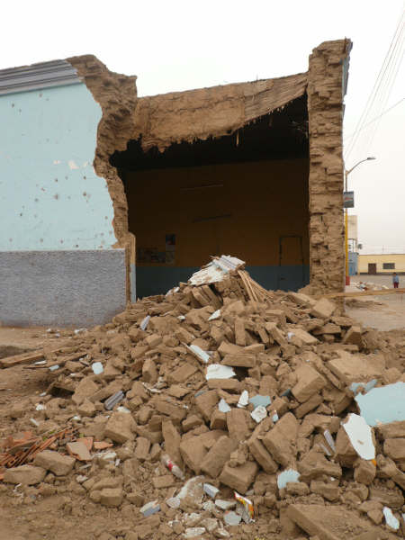 Terremoto en Chincha y El Carmen